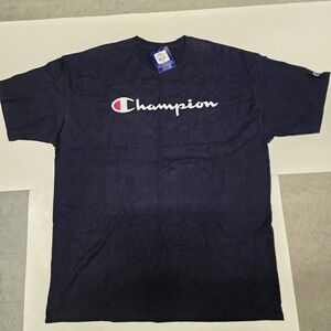 Champion Men's Black Short Sleeve Tee